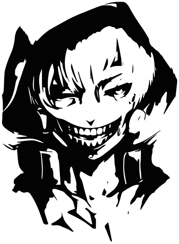 Наклейки на автомобиль, прикольные наклейки с аниме