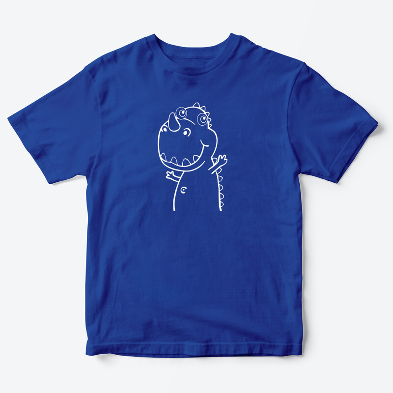 Детская футболка с рисунком Малыш динозавр