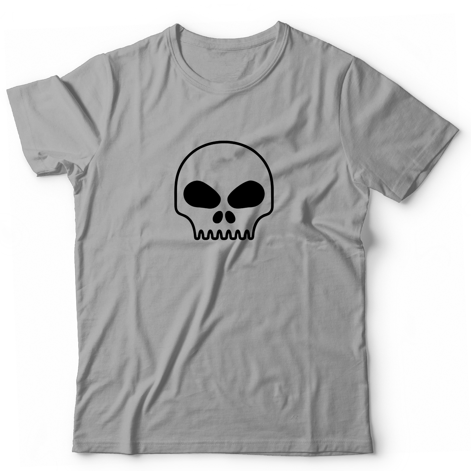 Футболка с черепом с принтом