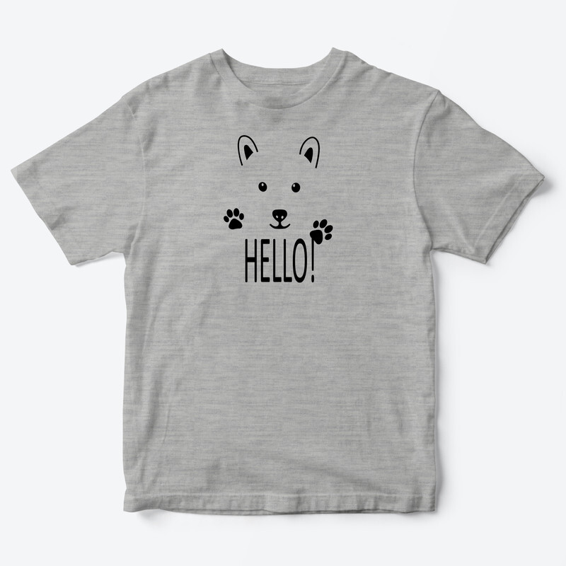 Детская футболка для девочки с рисунком Hello