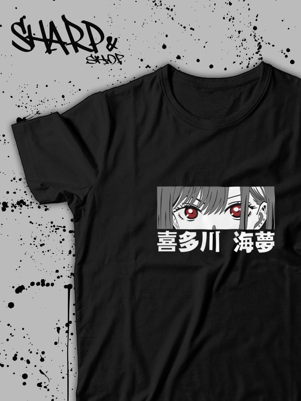 Футболка Аниме оверсайз с принтом