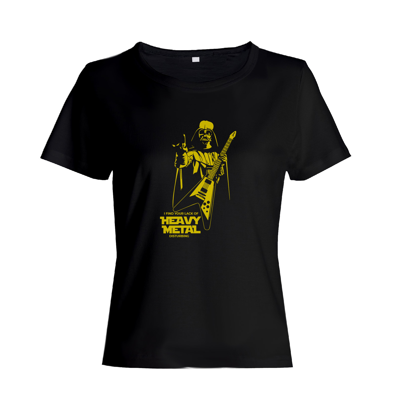 Футболка с крутым принтом Хэви Металл