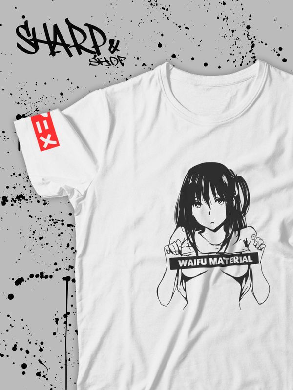 Футболка Аниме оверсайз с принтом