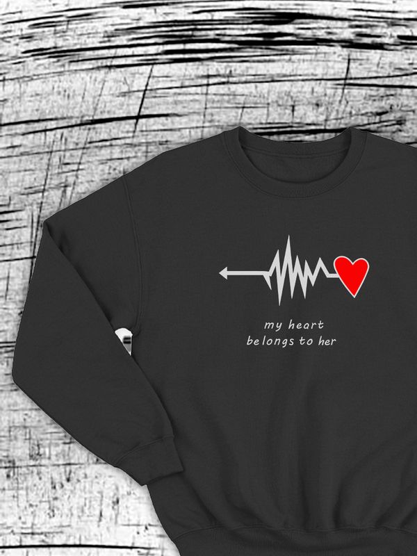 Парные толстовки для влюбленных свитшоты с надписями принтом оверсайз унисекс кофты для двоих подарок на день святого валентина мужчине женщине мужу жене парню девушке парные вещи для подруг хлопок Парные толстовки для влюбленных свитшоты с надписями принтом оверсайз унисекс кофты для двоих подарок на день святого валентина мужчине женщине мужу жене парню девушке парные вещи для подруг хлопок