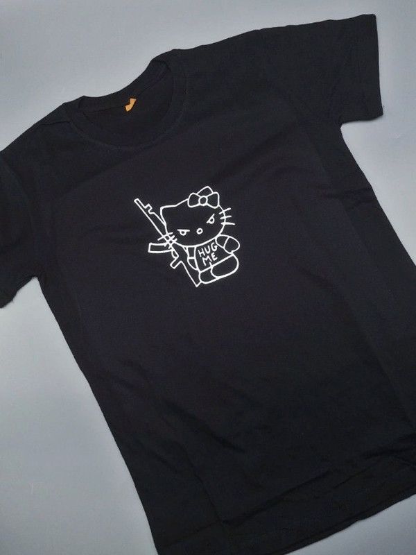 Футболка Hello Kitty Аниме Куроми с принтом