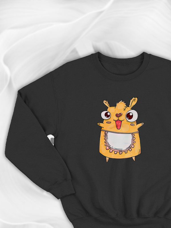 Парные свитшоты Хомячки милые хомяки девочка черный женский с принтом kawaii kawai прикол для влюбленных пар парня и девушки, двоих подруг, мемная прикольная парная одежда андеграунд y2k оверсайз Парные свитшоты Хомячки милые хомяки девочка черный женский с принтом kawaii kawai прикол для влюбленных пар парня и девушки, двоих подруг, мемная прикольная парная одежда андеграунд y2k оверсайз