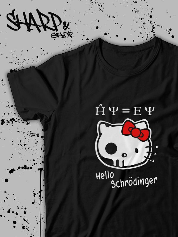 Футболка Hello Kitty Аниме Куроми оверсайз дрейн майка с принтом