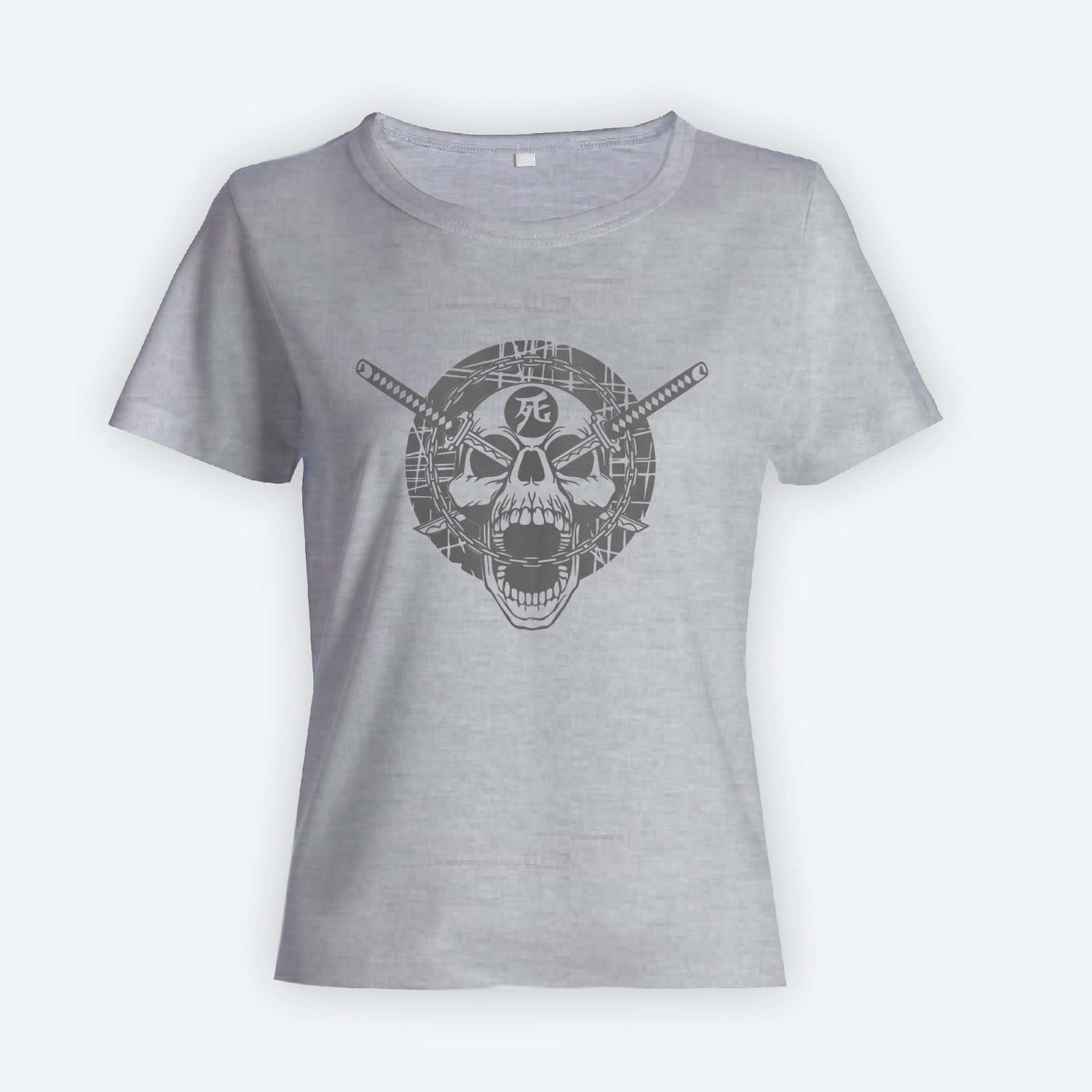 Модная футболка с принтом Череп