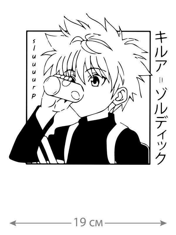 Наклейки на автомобиль, прикольные наклейки с аниме