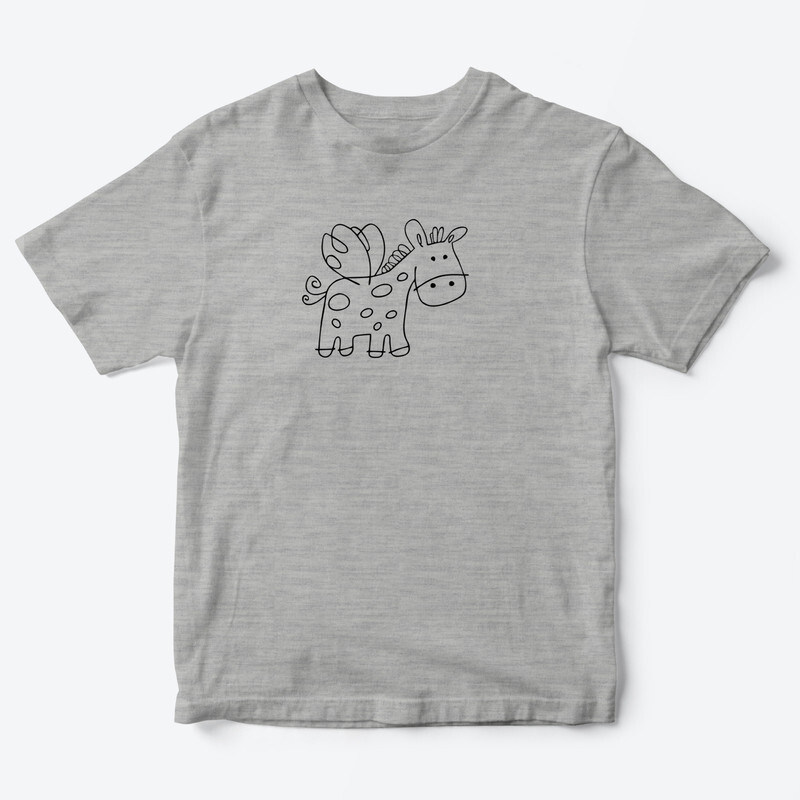 Детская футболка для девочки с рисунком Крылатый пони