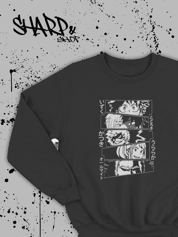 Черный и белый женский и мужской свитшот аниме с принтом хентай, оверсайз толстовка без капюшона с рисунком anime ахегао и надписью, oversize кофта унисекс для мальчика, девочки, подростка. Черный и белый женский и мужской свитшот аниме с принтом хентай, оверсайз толстовка без капюшона с рисунком anime ахегао и надписью, oversize кофта унисекс для мальчика, девочки, подростка.