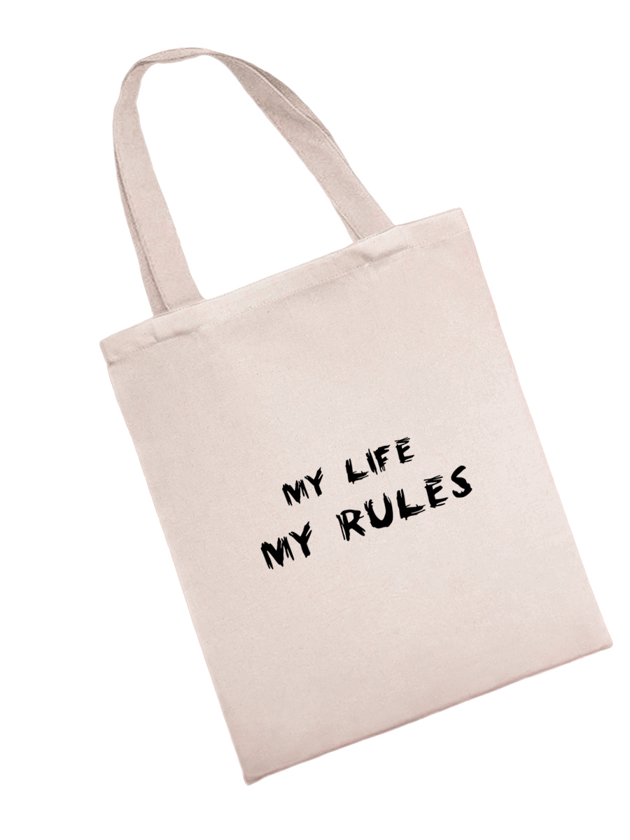 Эко сумка шоппер с принтом. Сумка shopper из натуральной ткани 5.