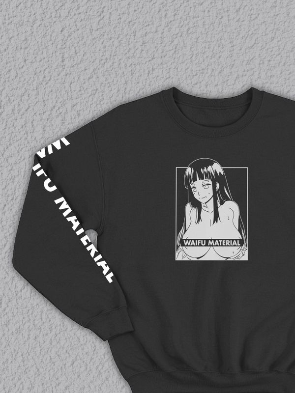 Свитшот женский с принтом манга Свитшот женский с принтом манга