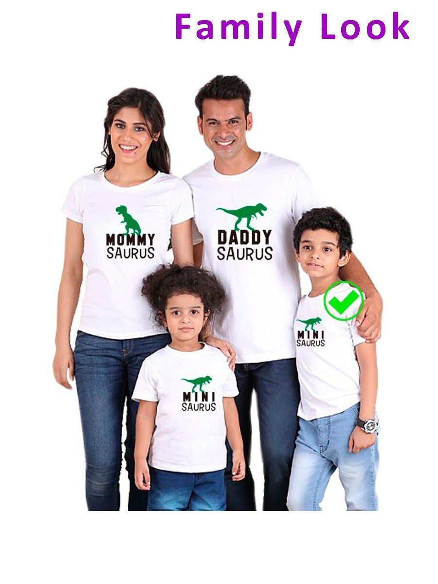 Футболка детская с принтом family look