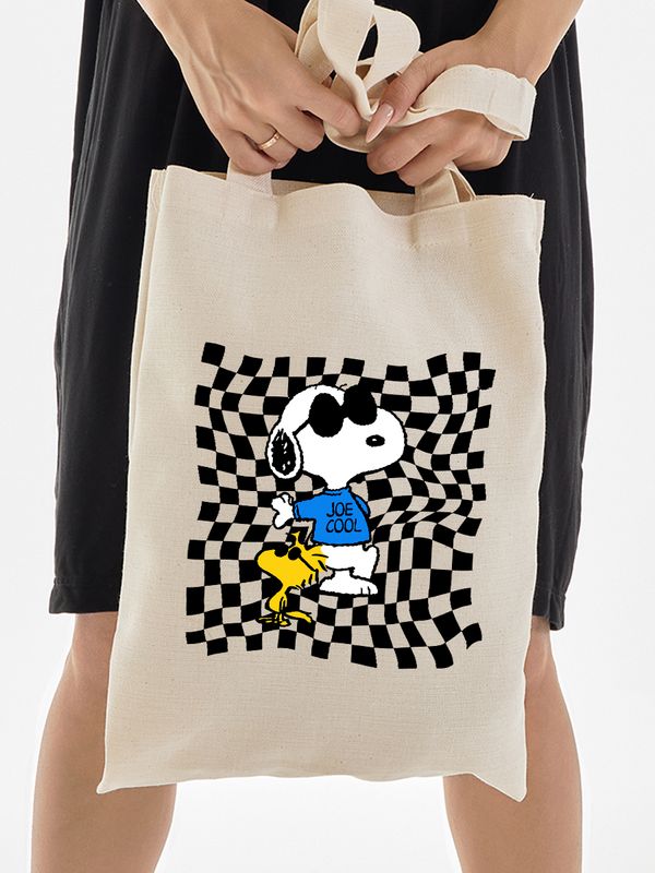 Шоппер снупи Snoopy с собакой и вудстоком птичкой детский
