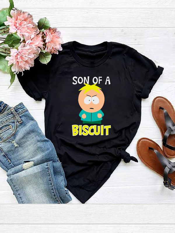 Футболка южный парк баттерс и мем south park y2k