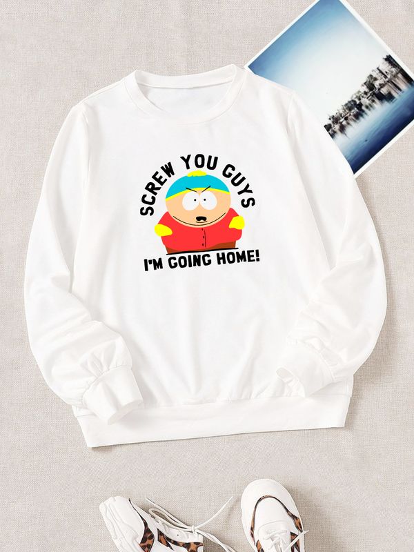 Свитшот south park саус южный парк картман прикол screw y2k Свитшот south park саус южный парк картман прикол screw y2k