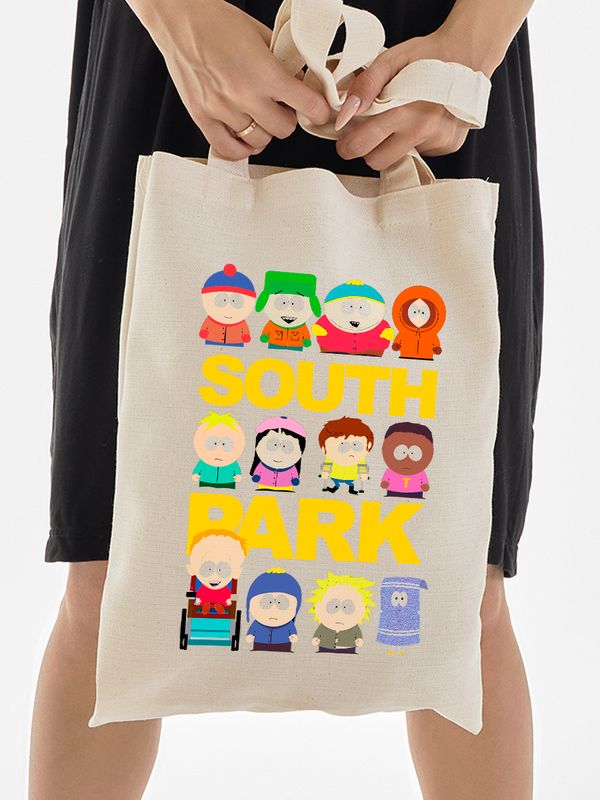 Шоппер южный парк south park картман кенни и стэн y2k