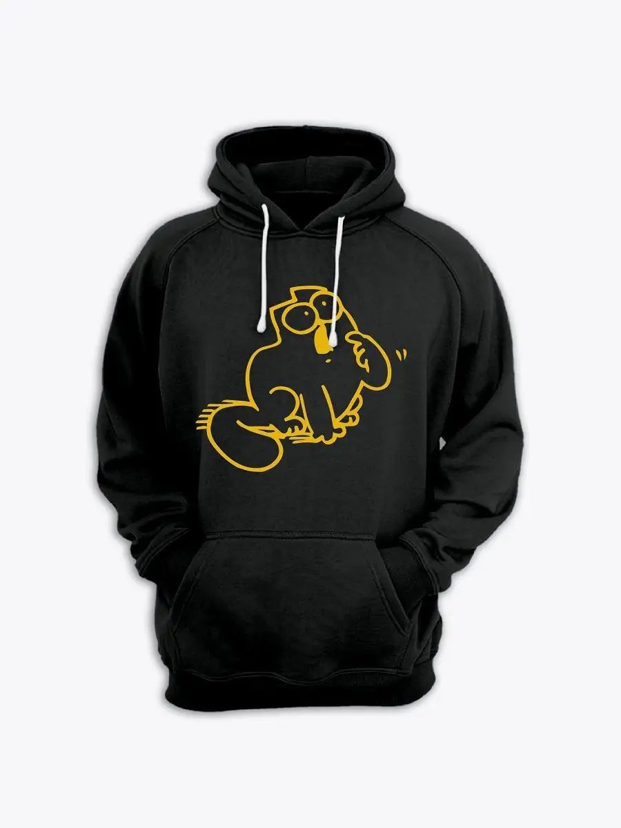 худи с принтом Simons cat