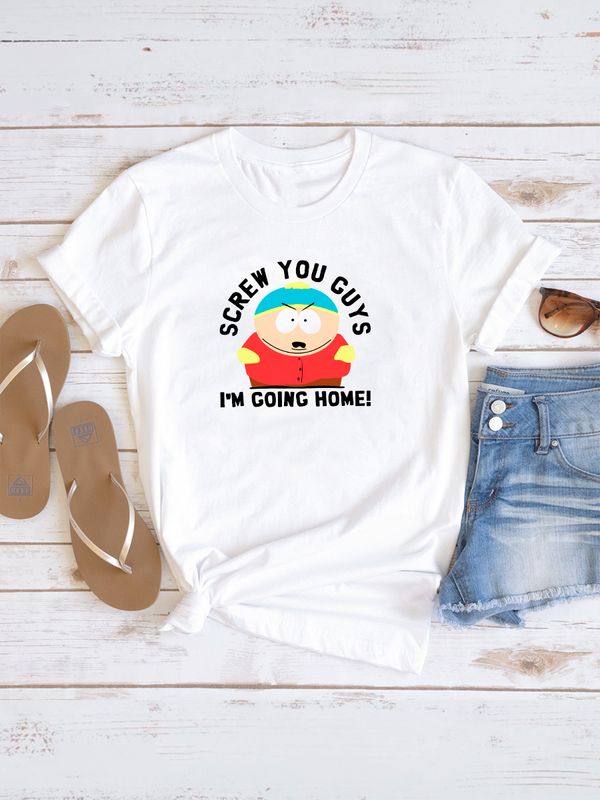 Футболка картман south park саус южный парк прикол screw