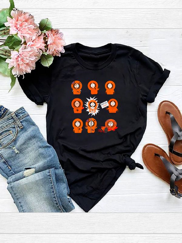 Футболка южный парк кенни и мем south park y2k