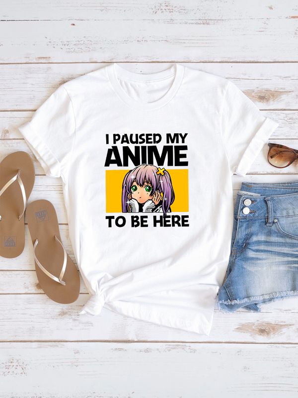 Футболка аниме тянка и каваи эстетика с принтом kawai anime girl kawaii тян прикол для анимешника отаку, белая женская и мужская прикольная андеграунд одежда кэжуал стритстайл y2k casual underground.