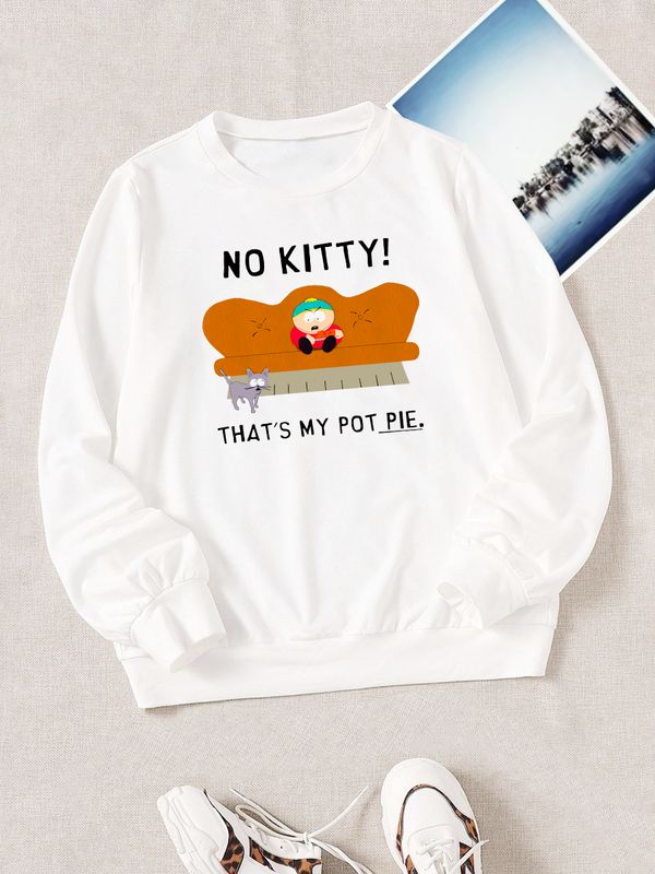 Свитшот south park картман с котом саус южный парк y2k Свитшот south park картман с котом саус южный парк y2k