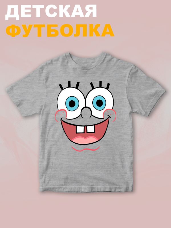 Футболка губка спанч боб spongebob y2k детская