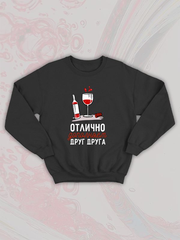 Парный свитшот для двоих влюбленных на свадьбу  Парный свитшот для двоих влюбленных на свадьбу