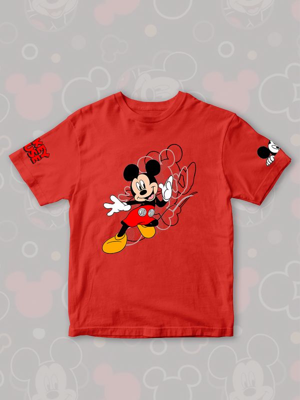 Футболка с персонажем Микки Маус из мультика Дисней. Футболка с принтом Mickey Mouse из Walt Disney для мальчика и девочки. Одежда для детей и подростков street style кэжуал.