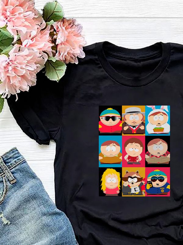 Футболка south park южный саус парк картман кайл и герои