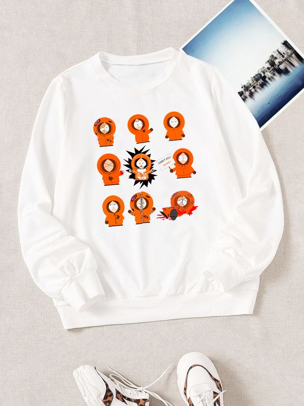 Свитшот южный парк кенни и мем south park y2k