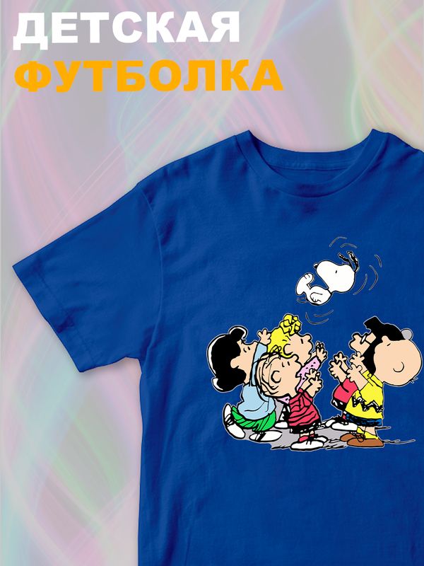 Футболка снупи Snoopy с милым принтом y2k детская