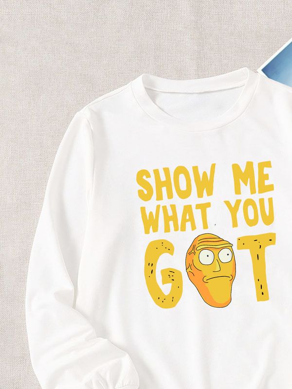 Свитшот рик и морти мем и прикол из rick and morty y2k