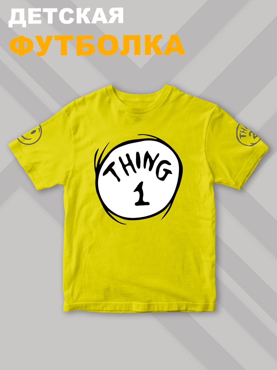 Футболка детская с рисунком Disney Dr.Seuss Thing 1