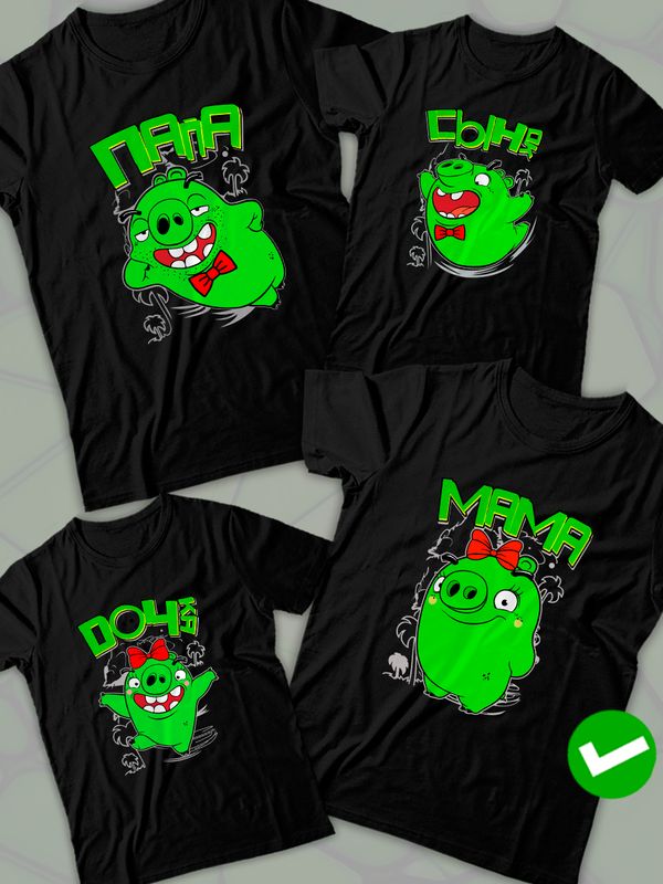 Футболка для мамы со свинкой mother mama