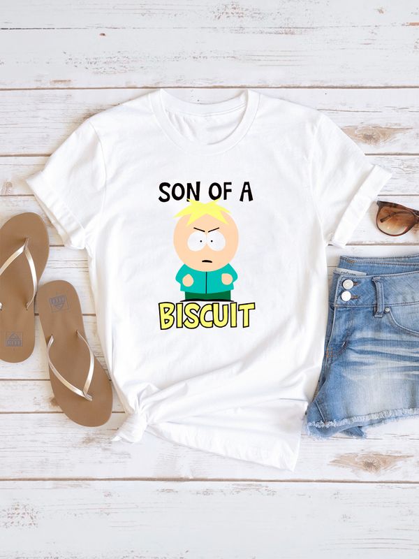 Футболка южный парк баттерс и мем south park y2k