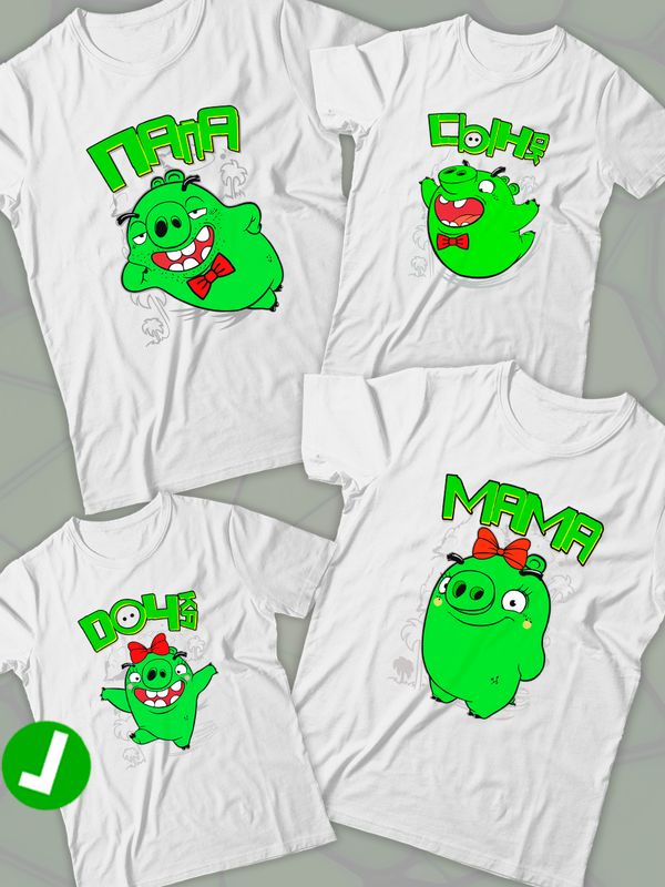 Футболка для дочки со свинкой girl