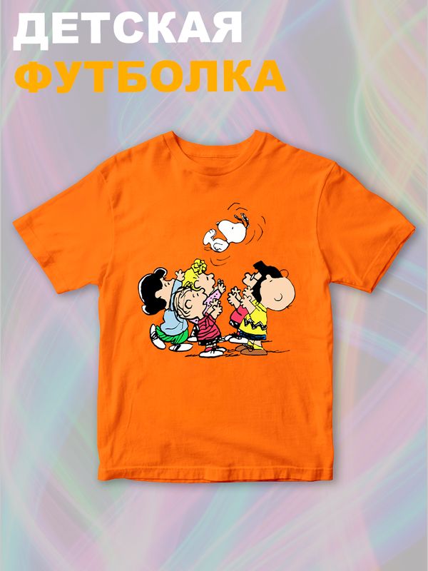 Футболка снупи Snoopy с милым принтом y2k детская