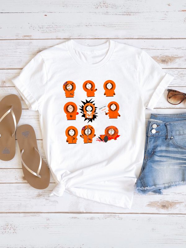 Футболка южный парк кенни и мем south park y2k