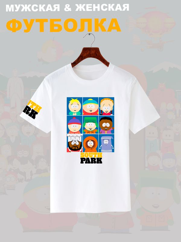 Футболка южный парк картман south park с принтом y2k